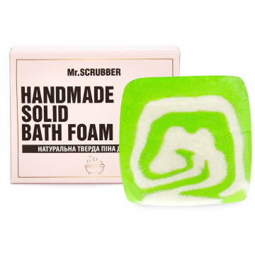 Купити - Mr.Scrubber Handmade Solid Bath Foam "Lemongrass" - Натуральна тверда піна для ванни