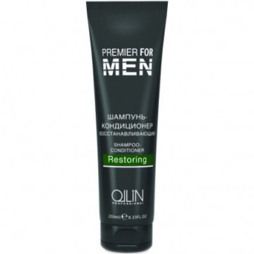 Купити - OLLIN Premier For Men Shampoo-Conditioner Restoring - Шампунь-кондиціонер відновлюючий