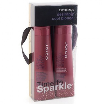 Купити - Joico K-pak CEV Gift Set Duo - Набір фіолетовий для освітленого / сивого волосся