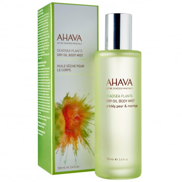 Купити - Ahava Dry Oil Body Mist Prickly pear & moringa - Суха олія для тіла "Колюча груша & Морінга"