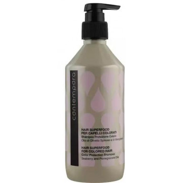 Barex Contempora Shampoo Protezione Colore - Шампунь для збереження кольору з маслом обліпихи та граната