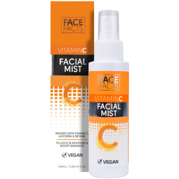 Купити - Face Facts Vitamin C Facial Mist - Тонізуючий та освіжаючий міст для обличчя