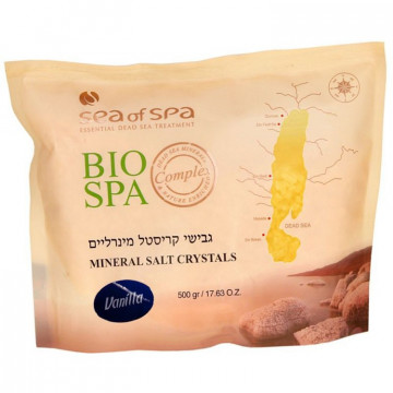 Купити - Sea of SPA Bio Spa Mineral Salt Crystals - Сіль Мертвого моря кольорова ароматична (Vanilla)