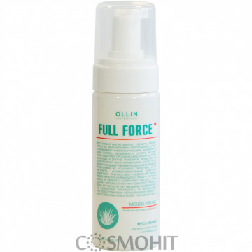 Купити - OLLIN Full Force Mousse-Peeling for Hair & Scalp - Мус-пілінг для волосся і шкіри голови з екстрактом алое