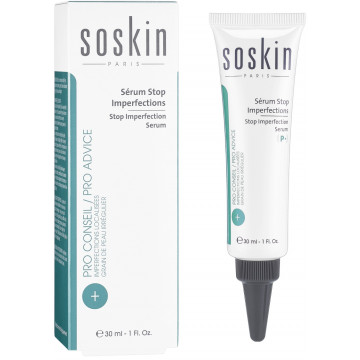 Купити - Soskin Akn Stop Imperfection Serum - Сиворотка "Стоп недоліки"