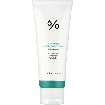 Купити - Dr.Ceuracle Cica Regen Waterproof Sun SPF50+ PA++++ - Водостійкий сонцезахисний крем з азіатською центелою Купити - Dr.Ceuracle Cica Regen Waterproof Sun SPF50+ PA++++ - Водостійкий сонцезахисний крем з азіатською центелою