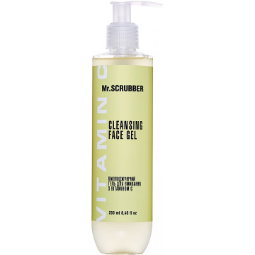 Купити - Mr.Scrubber Face ID. Vitamin C Cleansing Face Gel - Омолоджуючий гель для вмивання з вітаміном C