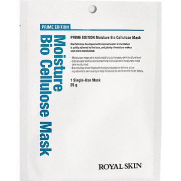 Купити - Royal Skin Prime Edition Moisture Bio Cellulose Mask - Біо-целюлозна зволожуюча маска для обличчя