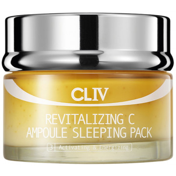 Купити - CLIV Revitalizing C Ampoule Sleeping Pack - Нічна вітамінізуюча маска з вітаміном С для сяйва шкіри