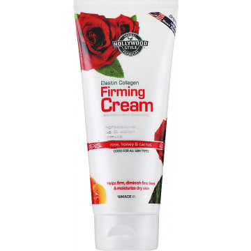 Купити - Hollywood Style Elastin Collagen Firming Cream - Крем для обличчя з колагеном та еластином