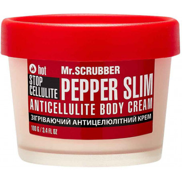 Купити - Mr.Scrubber Stop Cellulite Pepper Slim Anticellulite Body Cream - Зігріваючий антицелюлітний крем для тіла