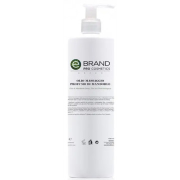 Купити - Ebrand Olio Massaggio Profumo Di Mandorle - Масажне масло "Солодкий мигдаль" для обличчя та тіла