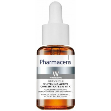 Купити - Pharmaceris W Active Concentrate 5% Vitamin C Albucin-C - Відбілюючий активний концентрат 5% Вітаміну С
