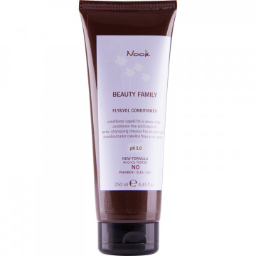 Купити - Nook Beauty Family Fly & Vol Conditioner - Кондиціонер для об'єму для тонкого і слабкого волосся Купити - Nook Beauty Family Fly & Vol Conditioner - Кондиціонер для об'єму для тонкого і слабкого волосся