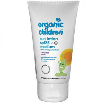 Купити - Green People Child' Sun Lotion SPF25 Lavender - Сонцезахисний лосьйон для дітей SPF25 Лаванда