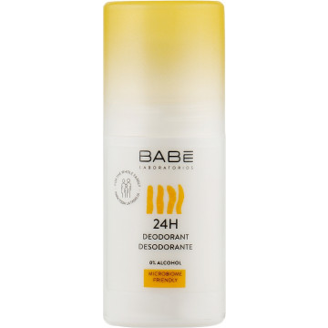 Купити - Babe Laboratorios Body Line Sensitive Roll-On Deodorant - Дезодорант "24 години захисту"