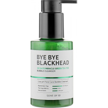 Купити - Some By Mi Blackhead 30Days Miracle Green Tea Tox Bubble Cleanser - Маска-пінка від чорних крапок