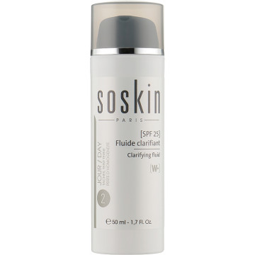 Купити - Soskin Clarifying Fluid SPF25 - Освітлюючий флюїд для обличчя