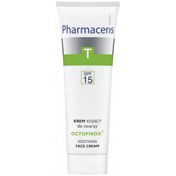 Купити - Pharmaceris T Octopirox Soothing Cream SPF15 - Заспокійливий крем для обличчя