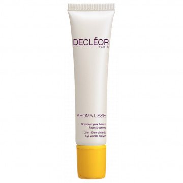 Купити - Decleor Aroma Lisse 2-in-1 Dark Circle&Eye Wrinkle Eraser - Крем для очей 2 в 1 проти зморшок і темних кіл під очима