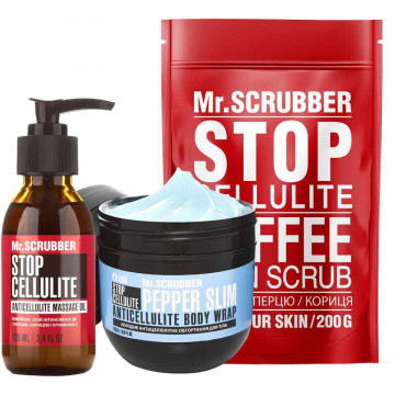 Купити - Mr.Scrubber Cold Anti-cellulite Set - Антицелюлітний набір для тіла