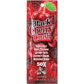 Купити - Fiesta Sun Black Cherry Crush Supremely Dark Tanning Lotion with Instant Color Bronzing Beads 50X - Лосьйон для засмаги з бронзаторами