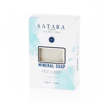 Купити - Satara Dead Sea Natural Mineral Soap Face&Body - Натуральне мінеральне мило