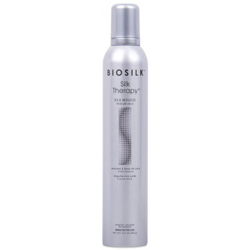 Купити - BioSilk Silk Therapy Silk Mousse Medium Hold - Шовковий кремовий мус середньої фіксації