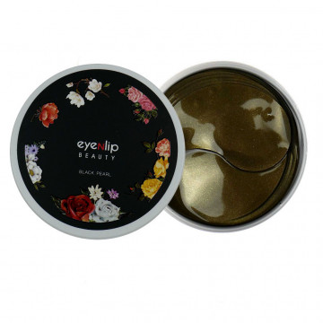 Купити - Eyenlip Black Pearl Hydrogel Eye Patch - Гідрогелеві патчі з пудрою чорних перлів для шкіри навколо очей