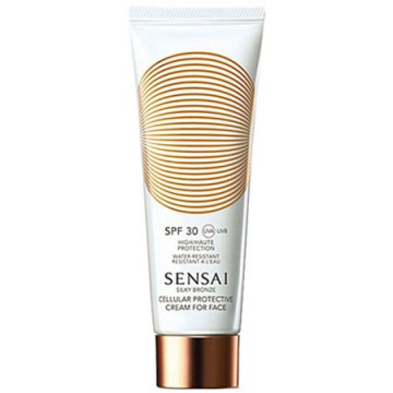 Купити - Kanebo Sensai Silky Bronze Sun Protective Cream For Face - Сонцезахисний крем для обличчя SPF30