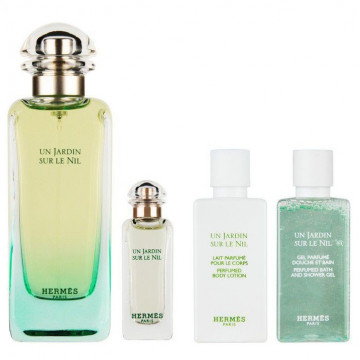 Купити - Hermes Un Jardin sur le Nil - Подарунковий набір (EDT100 + EDTmini7.5 + B/L40 + S/G40)
