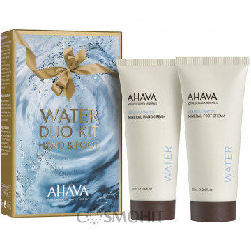 Купити - Ahava Deadsea Water Mineral Hand & Foot Cream Duo - Набір Дует зволожуючий