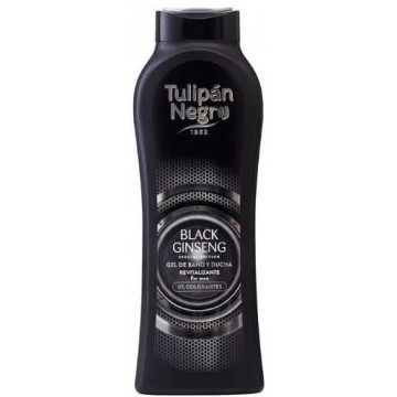 Купити - Tulipan Negro Shower gel "Black ginseng" for men - Гель для душу "Чорний женьшень" для чоловіків.