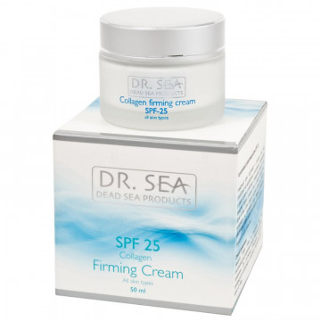 Купити - Dr. Sea Collagen Firming Cream SPF 25 - Колагеновий зміцнюючий крем SPF25