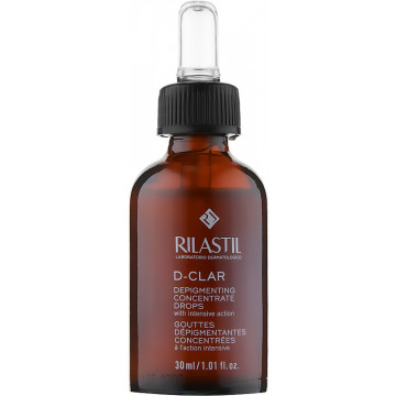 Купити - Rilastil D-Clar Depigmenting Concentrate Drops - Тонізуючий концентрат для шкіри обличчя схильної до пігментації