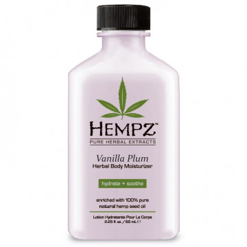 Купити - Hempz Vanilla Plum Herbal Body 500 мл - Зволожуюче молочко для тіла "Ваніль-слива"