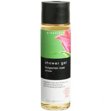 Купити - Greenland Evergreen Shower Gel Bulgarian Rose-Amber - Гель для душа Болгарська Роза-Амбра