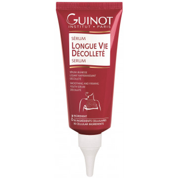 Купити - Guinot Longue Vie Decollete Serum - Омолоджуюча сироватка для декольте