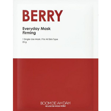 Купити - Boom De Ah Dah Everyday Mask Firming Berry - Укрепляющая маска для обличчя з екстрактами ягід