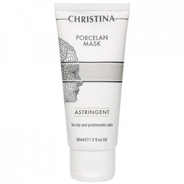 Купити - Christina Porcelan Mask Astringent - Порозвужуюча порцелянова маска для жирної і проблемної шкіри