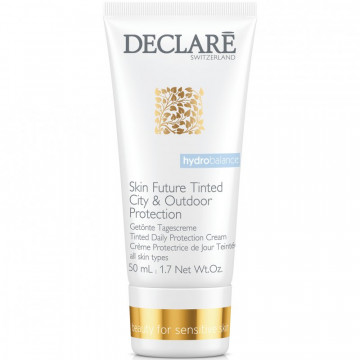 Купити - Declare Skin Future Tinted City & Outdoor Protection Cream SPF15 - Крем для відновлення шкіри з матовим ефектом