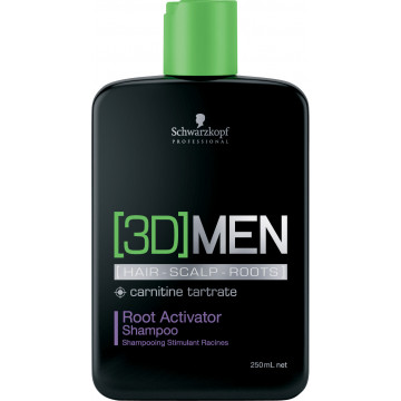 Купити - Schwarzkopf Professional 3D MEN Root Activator Shampoo - Шампунь активатор росту волосся