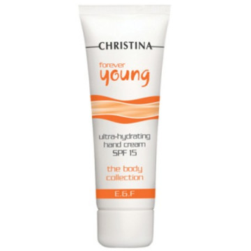 Купити - Christina Forever Young Body Collection Hand Cream SPF15 - Сонцезахисний крем для рук