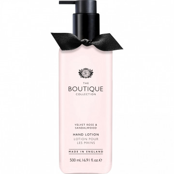 Купити - Grace Cole Velvet Rose&Sandalwood Hand Lotion - Лосьйон для рук і нігтів "Оксамитова троянда і сандалове дерево"
