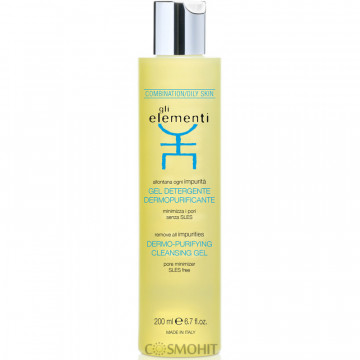 Купити - Gli Elementi Dermo-purifying Cleansing Gel - Очищуючий гель для жирної шкіри