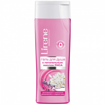 Купити - Lirene Shower Olive Gel With Rice Oil - Гель для душу з олією рису