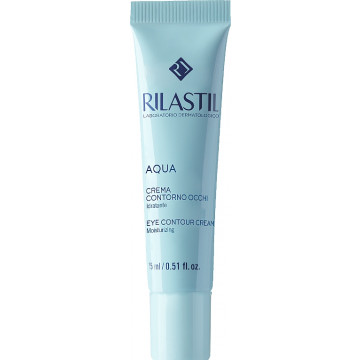 Купити - Rilastil Aqua Moisturizing Eye Contour Cream - Крем для зволоження шкіри навколо очей