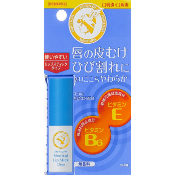 Купити - Omi Brotherhood Medical Lip Stick Clear - Регенеруюча помада-бальзам з вітамінами E і B6