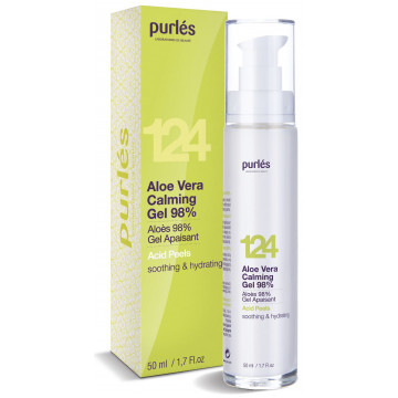 Купити - Purles 124 Aloe Vera Calming Gel 98% - Заспокійливий гель Алое Вера 98%