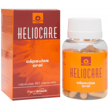 Купити - Cantabria Heliocare Capsules Oral B0 S/P - Комплексний захист "Сонячний фільтр в капсулах" з бета каротином